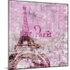 Lavender Paris-LuAnn Roberto-Mounted Art Print