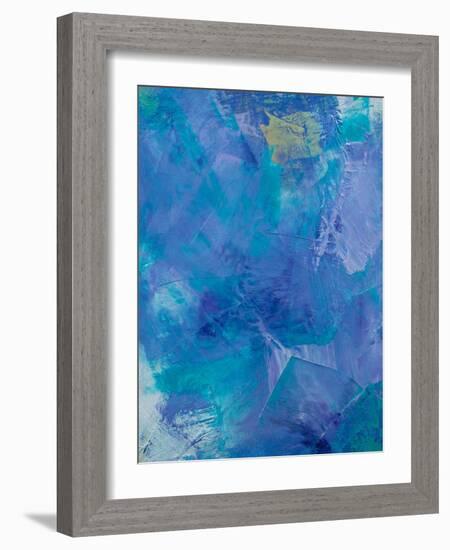 Lavender Peri IV-Teodora Guererra-Framed Art Print