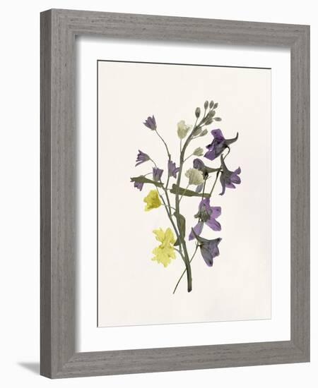 Lavender Pressed Keepsakes II-Emma Caroline-Framed Art Print