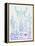 Lavender Santa Fe Garden-Cat Coquillette-Framed Stretched Canvas