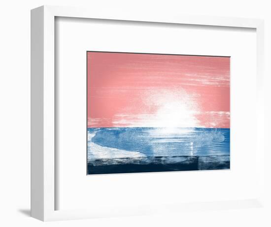 Lavender Sky Abstract Study-Emma Moore-Framed Art Print