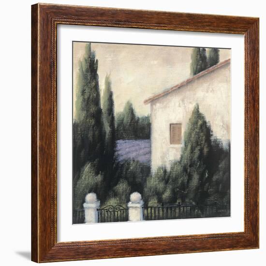 Lavender Villa Detail-James Wiens-Framed Art Print