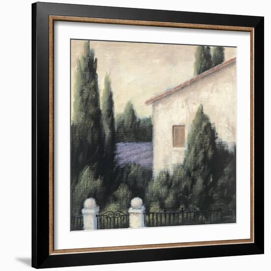 Lavender Villa Detail-James Wiens-Framed Art Print