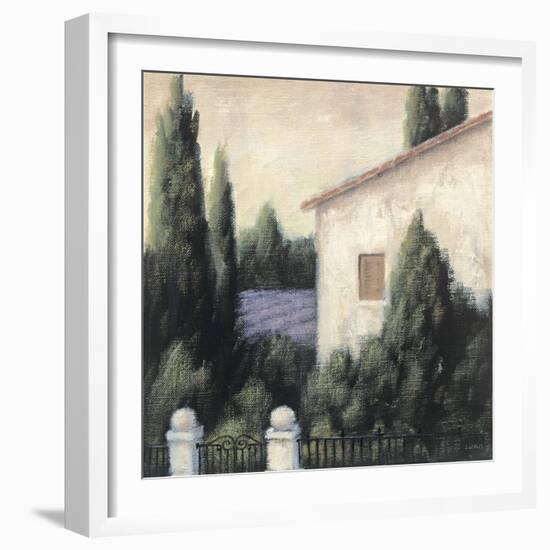 Lavender Villa Detail-James Wiens-Framed Art Print