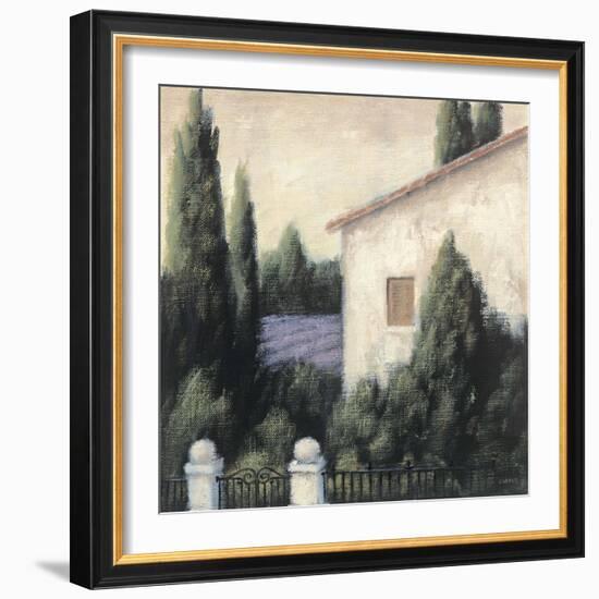 Lavender Villa Detail-James Wiens-Framed Art Print