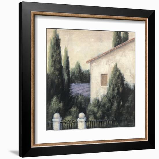 Lavender Villa Detail-James Wiens-Framed Art Print