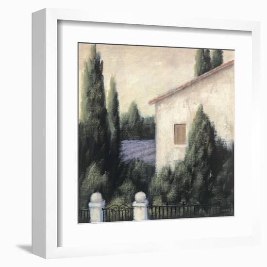 Lavender Villa Detail-James Wiens-Framed Art Print