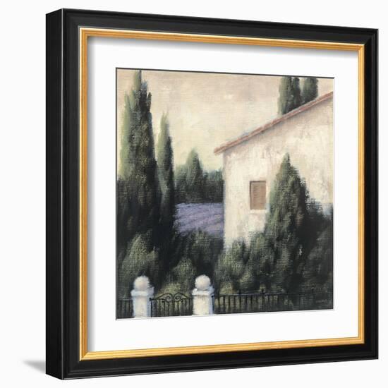 Lavender Villa Detail-James Wiens-Framed Art Print