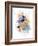 Lavender Wildflower Explosion-Niya Christine-Framed Art Print