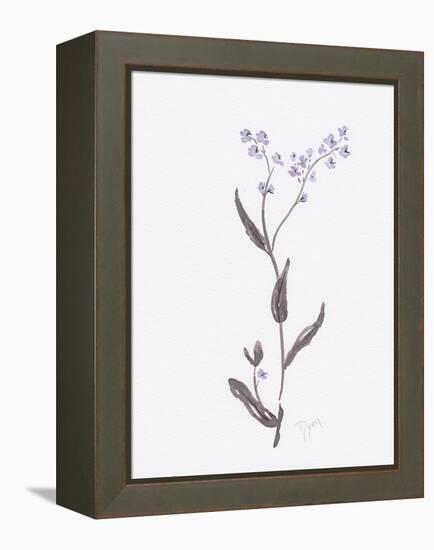 Lavender Wildflowers I-Beverly Dyer-Framed Stretched Canvas