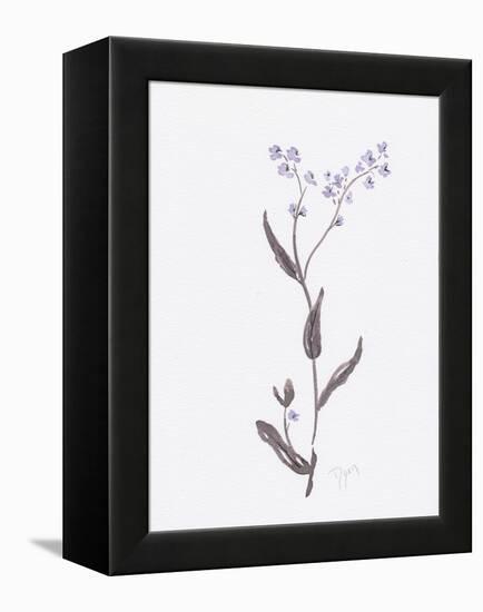 Lavender Wildflowers I-Beverly Dyer-Framed Stretched Canvas