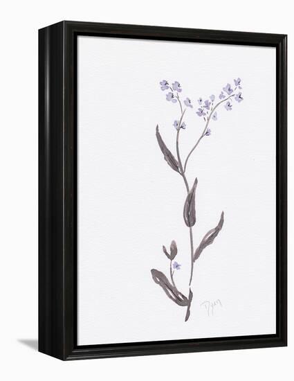 Lavender Wildflowers I-Beverly Dyer-Framed Stretched Canvas