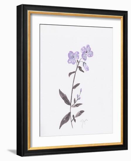 Lavender Wildflowers II-Beverly Dyer-Framed Art Print