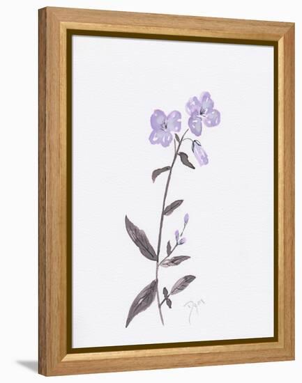 Lavender Wildflowers II-Beverly Dyer-Framed Stretched Canvas