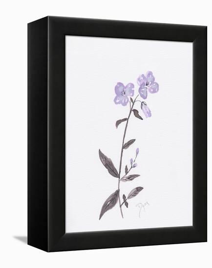 Lavender Wildflowers II-Beverly Dyer-Framed Stretched Canvas