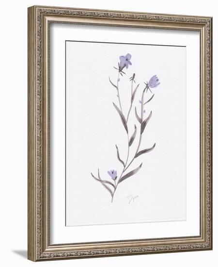 Lavender Wildflowers IV-Beverly Dyer-Framed Art Print