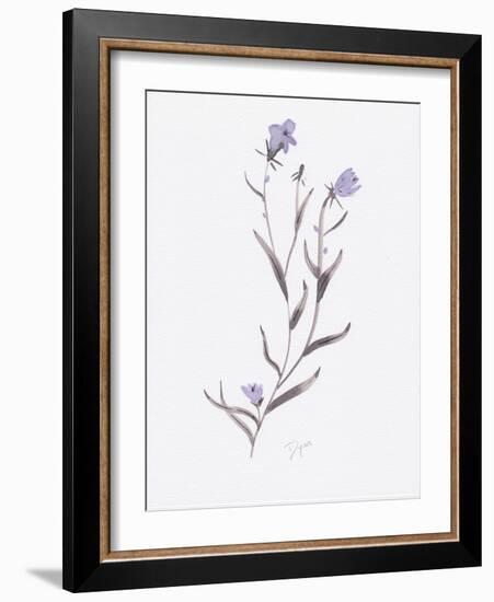 Lavender Wildflowers IV-Beverly Dyer-Framed Art Print