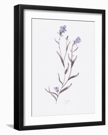 Lavender Wildflowers IV-Beverly Dyer-Framed Art Print