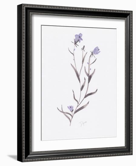 Lavender Wildflowers IV-Beverly Dyer-Framed Art Print