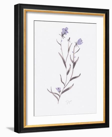 Lavender Wildflowers IV-Beverly Dyer-Framed Art Print