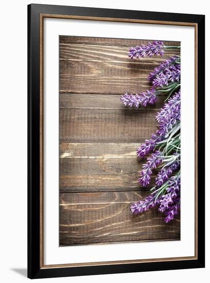 Lavender-Sea Wave-Framed Photographic Print