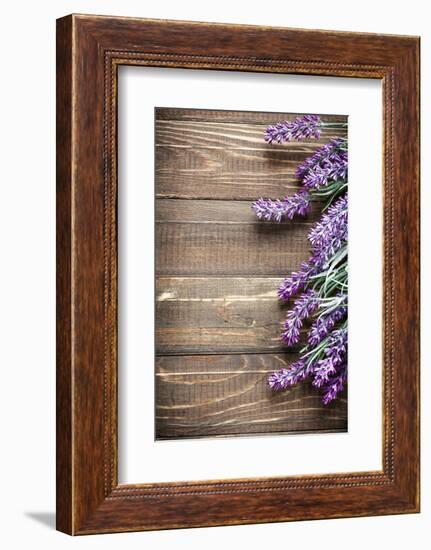 Lavender-Sea Wave-Framed Photographic Print