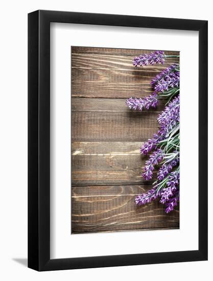 Lavender-Sea Wave-Framed Photographic Print