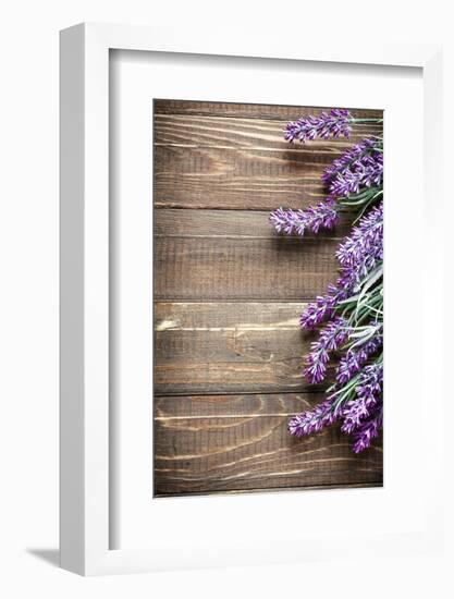 Lavender-Sea Wave-Framed Photographic Print