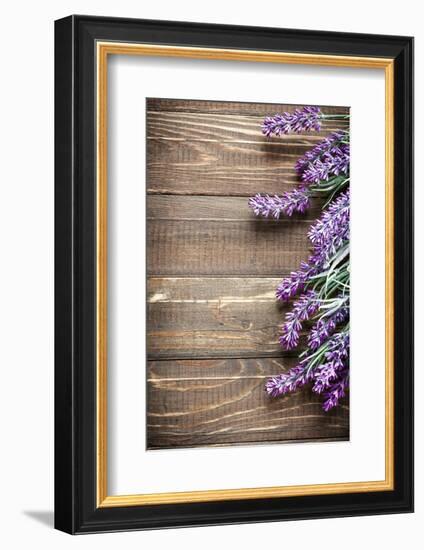 Lavender-Sea Wave-Framed Photographic Print