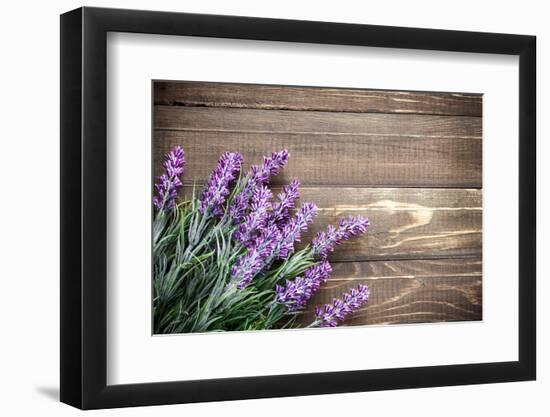 Lavender-Sea Wave-Framed Photographic Print