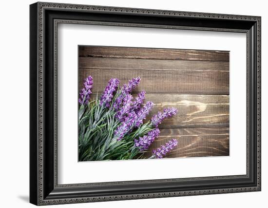 Lavender-Sea Wave-Framed Photographic Print