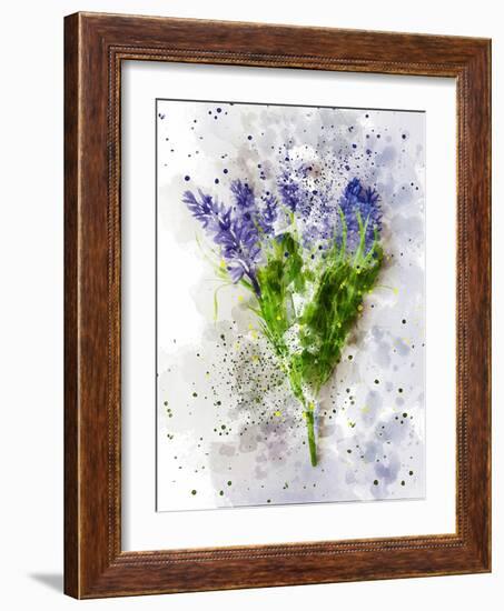 Lavender-Chamira Young-Framed Art Print