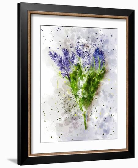 Lavender-Chamira Young-Framed Art Print