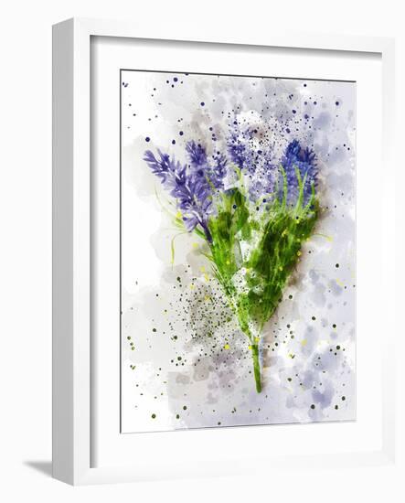 Lavender-Chamira Young-Framed Art Print