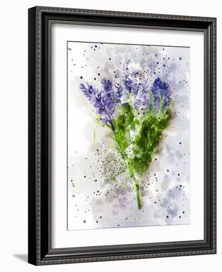 Lavender-Chamira Young-Framed Art Print