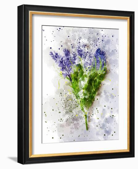 Lavender-Chamira Young-Framed Art Print