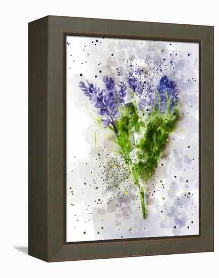 Lavender-Chamira Young-Framed Stretched Canvas