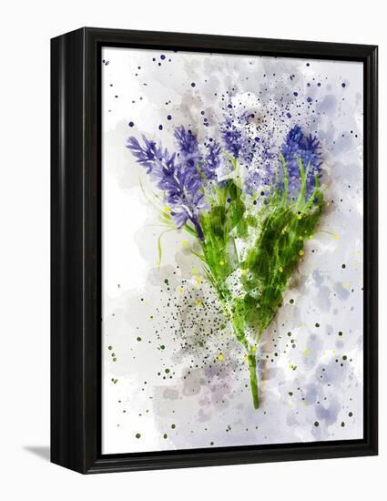 Lavender-Chamira Young-Framed Stretched Canvas