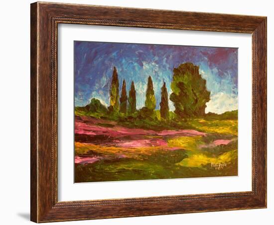 Lavenders are Blooming, 2009-Patricia Brintle-Framed Giclee Print