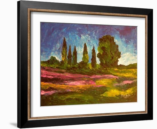 Lavenders are Blooming, 2009-Patricia Brintle-Framed Giclee Print