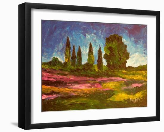 Lavenders are Blooming, 2009-Patricia Brintle-Framed Giclee Print