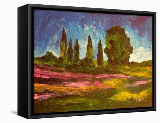 Lavenders are Blooming, 2009-Patricia Brintle-Framed Premier Image Canvas