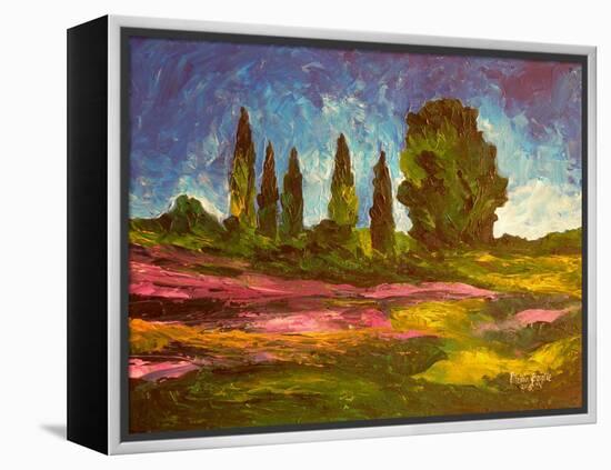 Lavenders are Blooming, 2009-Patricia Brintle-Framed Premier Image Canvas