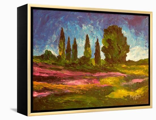 Lavenders are Blooming, 2009-Patricia Brintle-Framed Premier Image Canvas