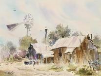 Dogtown Road Barn-LaVere Hutchings-Giclee Print