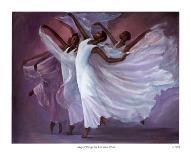 Steppin' Out-Laverne Ross-Laminated Art Print