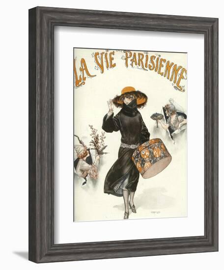 Lavie Parisienne Hatbox-null-Framed Giclee Print