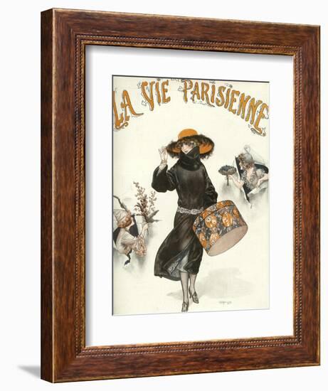 Lavie Parisienne Hatbox-null-Framed Giclee Print