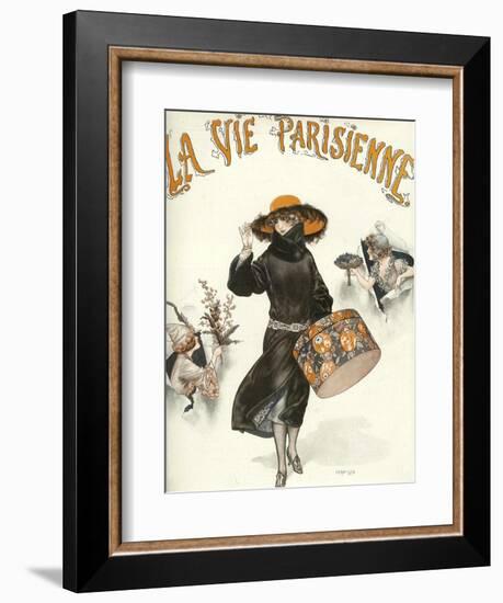 Lavie Parisienne Hatbox-null-Framed Giclee Print