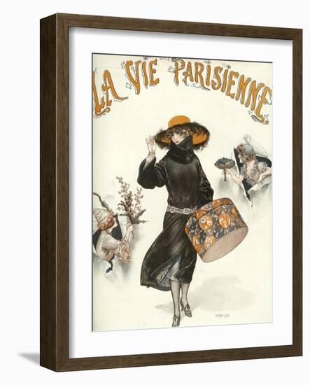 Lavie Parisienne Hatbox-null-Framed Giclee Print